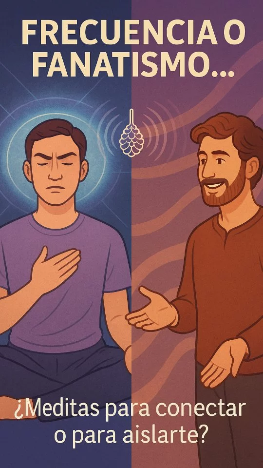 Nos dijeron que la espiritualidad era elevarse…
Pero olvidaron enseñarnos a conectar.

🧠 Tu glándula pineal no es un escudo.
Es una antena.
No estás aquí para huir del mundo,
sino para sentirlo más profundamente.

💬 La espiritualidad no es una torre de marfil.
Es un puente.
Y el verdadero despertar no se mide por cuánto te aíslas,
sino por cuánto eres capaz de abrazar lo que es.

📡 Deja de usar tu conciencia para separarte.
Empieza a usarla para amar.

#ConcienciaElevada #PinealActiva #EspiritualidadReal #DespertarDelAlma #PuentesNoTorres